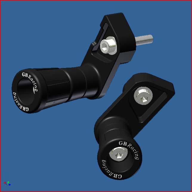 GB Racing Frame Slider SET Left & Right for Yamaha YZF 1000 R1 '07-08 GB Racing Frame Slider SET Left & Right for Yamaha YZF 1000 R1 '07-08